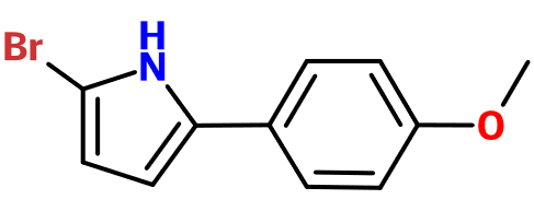 (image for) MC085164 2-Bromo-5-(4-methoxyphenyl)-1H-pyrrole